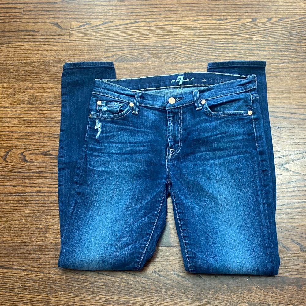 Women’s 7 for all mankind The Skinny Jeans Size 29